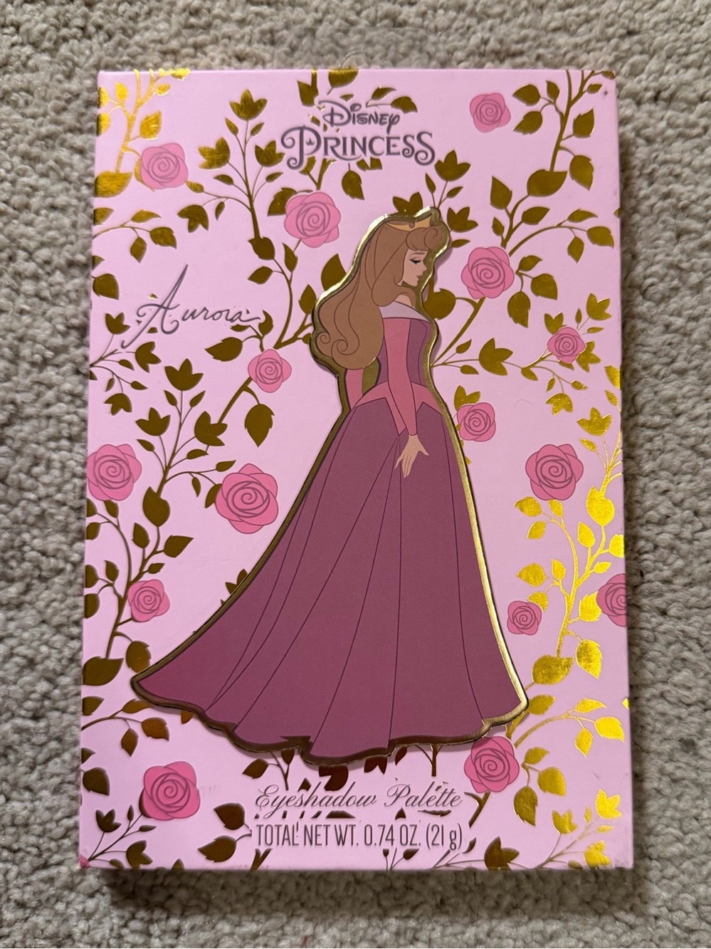 Taste Beauty Disney Princess Aurora Eyeshadow Palette featuring 12 shades